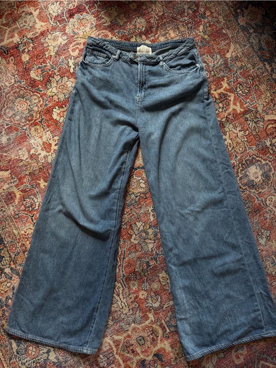 Habitual Denim - Habitual Women’s Wide Leg Jeans in Washed Blue